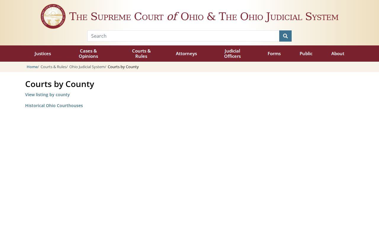 Tuscarawas County court docket Ohio trial court directory